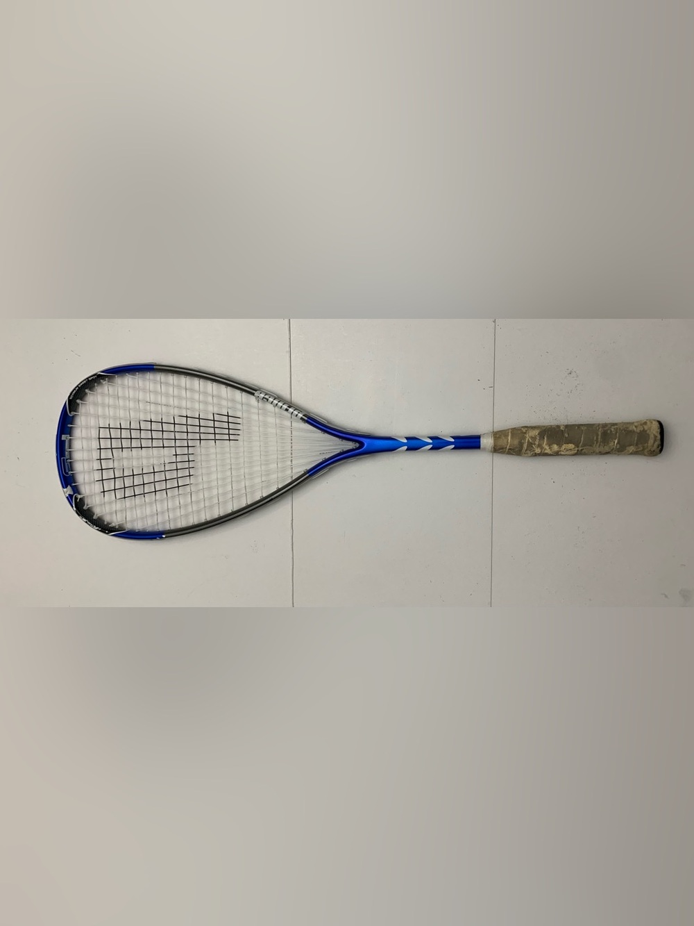 Prince Warrior Squash Racquet Blue/Black Frame w/ White Strings MPN 7S398